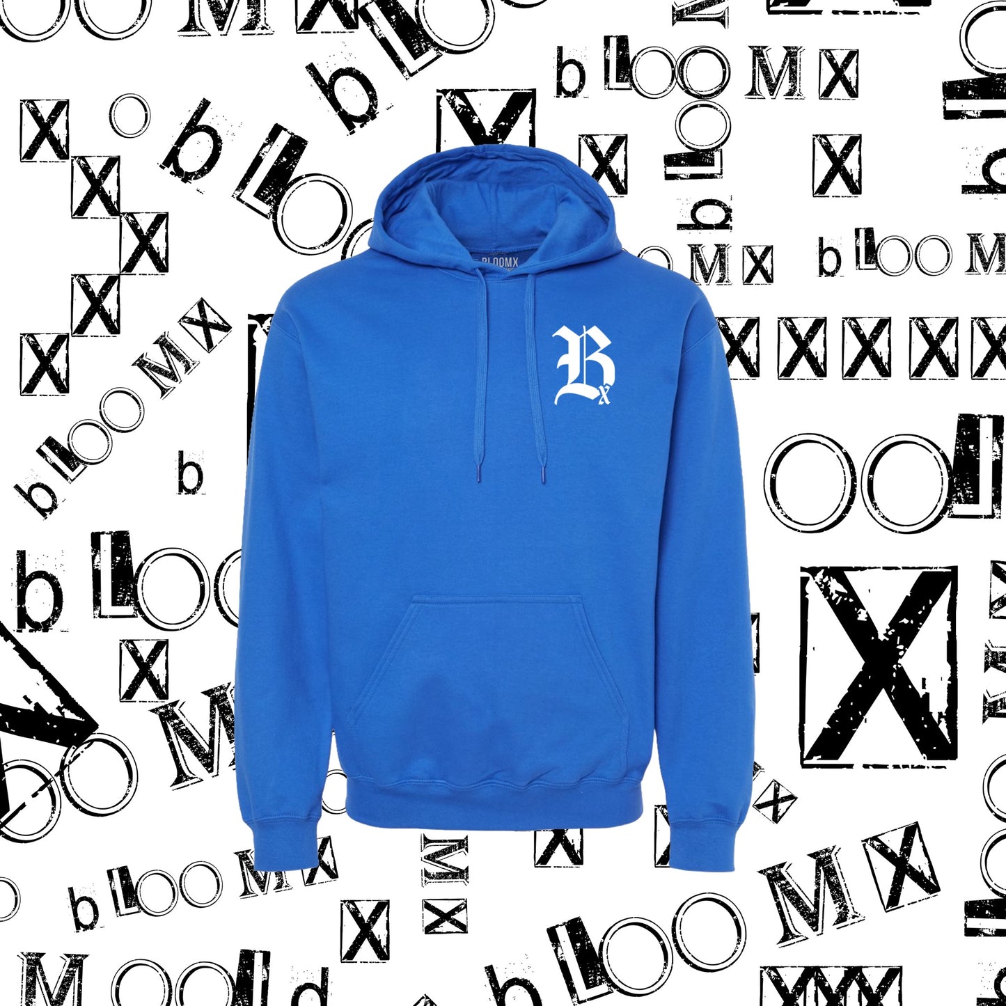 Bx Logo Hoodie-Royal